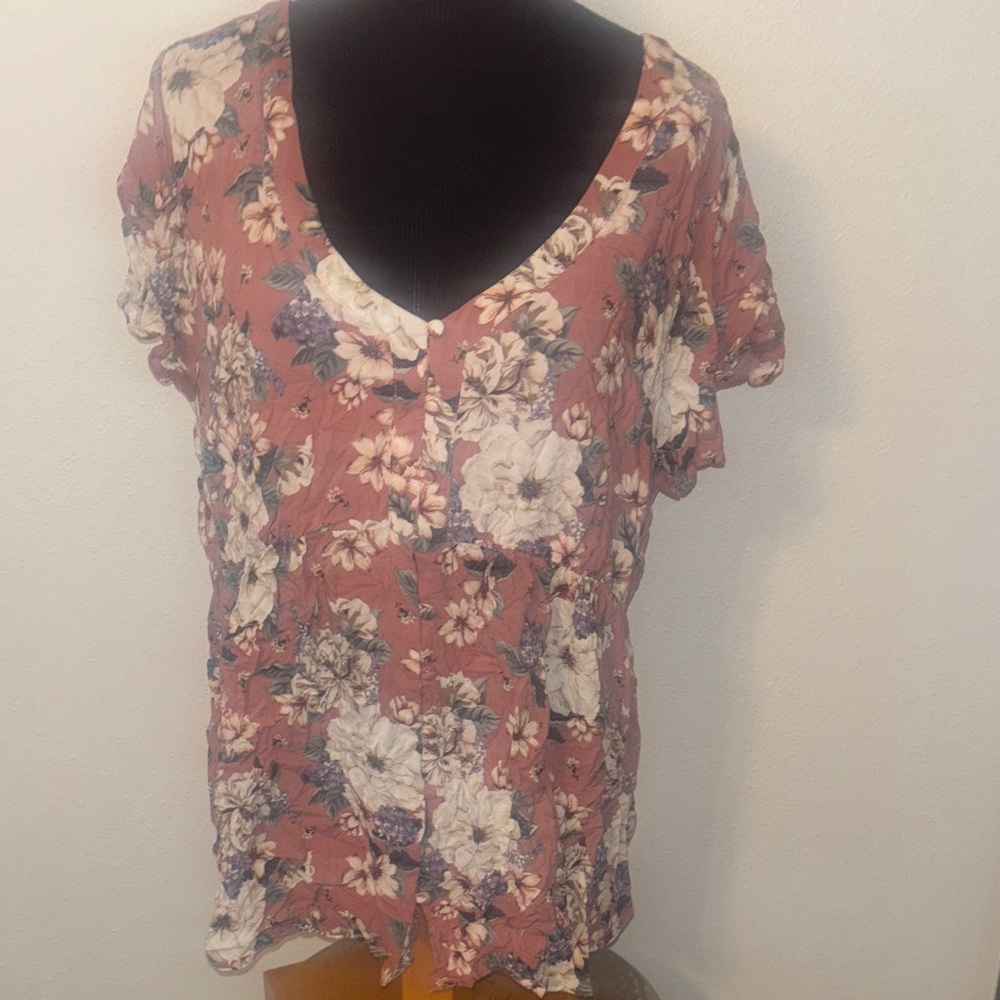 Torrid Pullover Floral Top size 2X